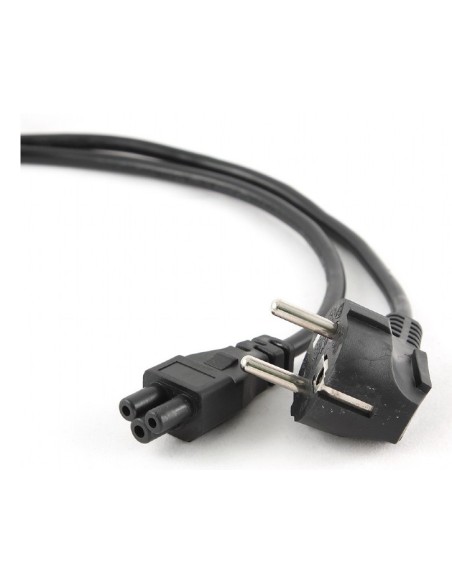 Gembird PC-186-ML12-0.5M cable de transmisión Negro 0,5 m CEE 7 7 C5 acoplador