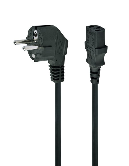 Gembird PC-186-VDE-10M cable de transmisión Negro CEE7 4 C14 acoplador