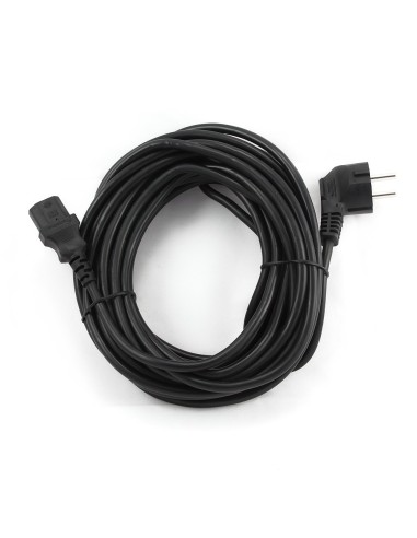 Gembird PC-186-VDE-10M cable de transmisión Negro CEE7 4 C14 acoplador