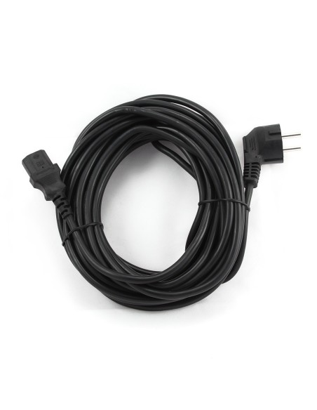 Gembird PC-186-VDE-10M cable de transmisión Negro CEE7 4 C14 acoplador