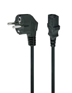 Gembird PC-186-VDE-3M power cord with VDE approval 3 meter Negro