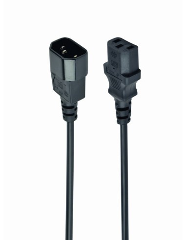 Gembird PC-189 cable de transmisión Negro C14 acoplador