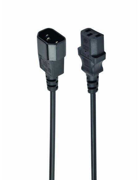 Gembird PC-189 cable de transmisión Negro C14 acoplador