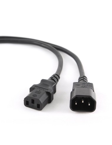 Gembird PC-189-VDE cable de transmisión Negro 1,8 m C14 acoplador