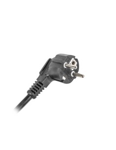 Lanberg PDU-03F-0200-BK unidad de distribución de energía (PDU) 3 salidas AC 1U Negro 2