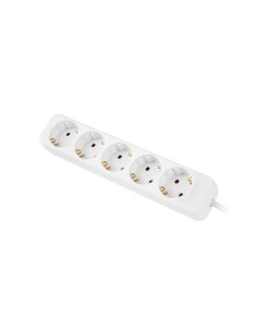 Lanberg PS0-05F-0150-W base múltiple 1,5 m 5 salidas AC Interior Blanco 2