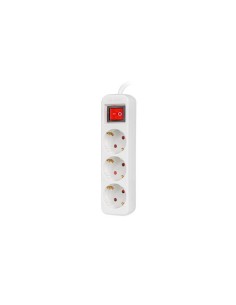 Lanberg PS1-03F-0150-W base múltiple 1,5 m 3 salidas AC Interior Blanco 2