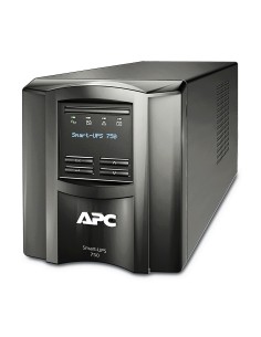 APC SMT750IC sistema de alimentación ininterrumpida (UPS) Línea interactiva 0,75 kVA 500 W 6 salidas AC