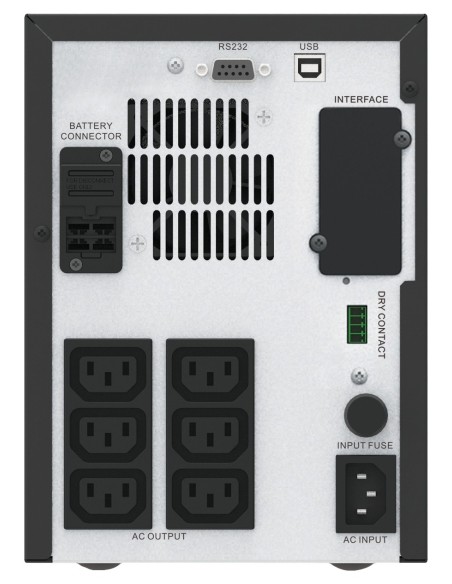 APC Easy UPS SMV sistema de alimentación ininterrumpida (UPS) Línea interactiva 1 kVA 700 W 6 salidas AC