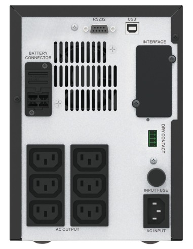 APC Easy UPS SMV sistema de alimentación ininterrumpida (UPS) Línea interactiva 1,5 kVA 1050 W 6 salidas AC