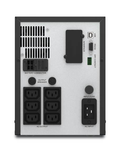 APC Easy UPS SMV sistema de alimentación ininterrumpida (UPS) Línea interactiva 3 kVA 2100 W 6 salidas AC