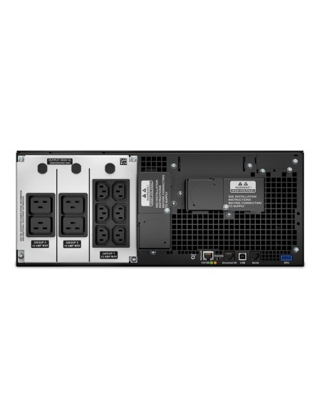 APC Smart-UPS On-Line sistema de alimentación ininterrumpida (UPS) Doble conversión (en línea) 6 kVA 6000 W 10 salidas AC