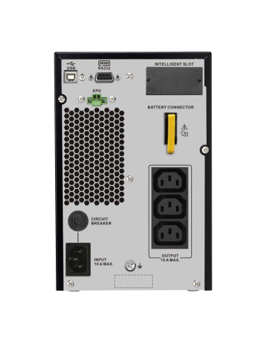 APC SRV1KI-E sistema de alimentación ininterrumpida (UPS) Doble conversión (en línea) 1 kVA 900 W 3 salidas AC