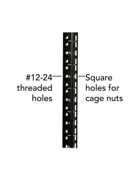 Tripp Lite SRW10USG Gabinete Smartrack 10U de Bajo Perfil con Ajuste de Profundidad del Interruptor para Instalación en Pared