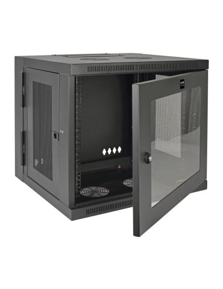 Tripp Lite SRW10USG Gabinete Smartrack 10U de Bajo Perfil con Ajuste de Profundidad del Interruptor para Instalación en Pared