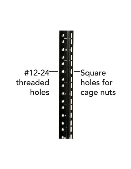 Tripp Lite SRW6UG Gabinete Smartrack 6U de Bajo Perfil con Ajuste de Profundidad A La Altura del Interruptor para Instalación
