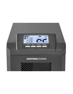Riello Sentinel Tower sistema de alimentación ininterrumpida (UPS) Doble conversión (en línea) 6 kVA 6000 W 2 salidas AC 2