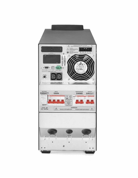 Riello Sentinel Tower sistema de alimentación ininterrumpida (UPS) Doble conversión (en línea) 8 kVA 8000 W 2 salidas AC