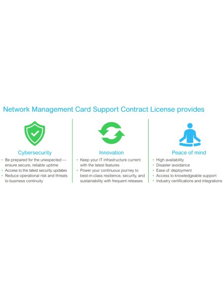 APC SWNMC3SU-1Y-DIGI licencia y actualización de software 1 licencia(s) Inglés 1 año(s)