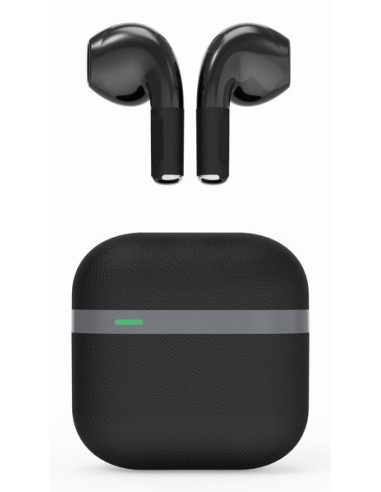 Gembird TWS-02-BK auricular y casco Auriculares Inalámbrico Dentro de oído Llamadas Música Bluetooth Negro, Gris