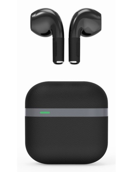 Gembird TWS-02-BK auricular y casco Auriculares Inalámbrico Dentro de oído Llamadas Música Bluetooth Negro, Gris