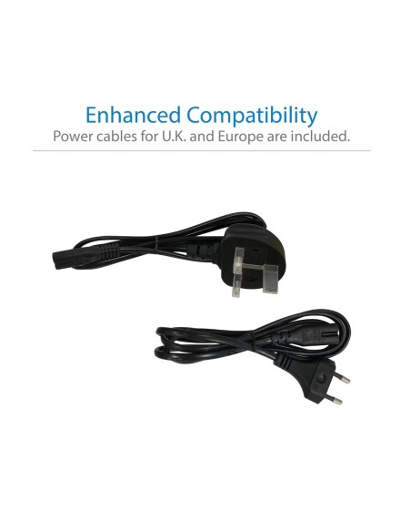 Tripp Lite U442-DOCK4-INT base para portátil y replicador de puertos Alámbrico USB 3.2 Gen 2 (3.1 Gen 2) Type-C Gris