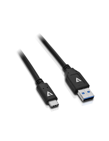 V7 Cable USB negro con conector USB 3.1 A macho a USB-C macho 1m 3.3ft
