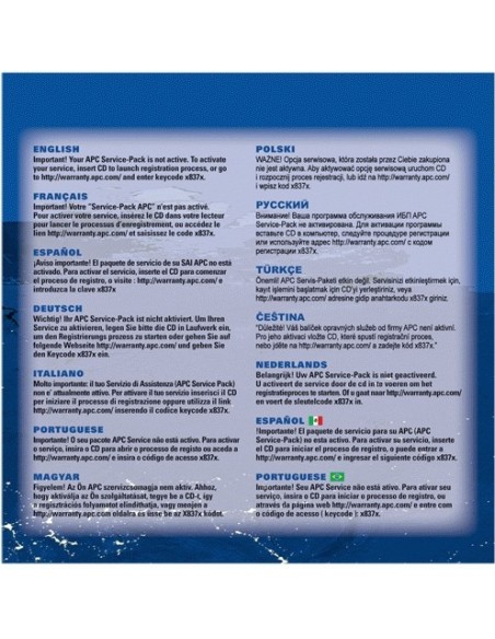 APC Service Pack 1 Year Extended Warranty 1 licencia(s) 1 año(s)