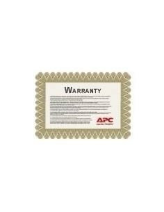APC WEXTWAR3YR-SP-04 extensión de la garantía 1 licencia(s) 3 año(s)