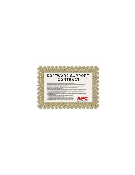 APC 3 Year 1000 Node InfraStruXure Central Software Support Contract 3 año(s)