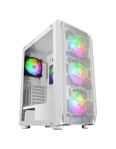 Mars Gaming MC-KX, Torre Gaming Premium E-ATX, Sistema CPU Freezer, 5 Ventiladores ARGB Ultra-silenciosos, Controladora ARGB y