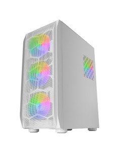 Mars Gaming MC-KX, Torre Gaming Premium E-ATX, Sistema CPU Freezer, 5 Ventiladores ARGB Ultra-silenciosos, Controladora ARGB y 2