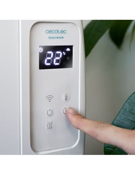 Cecotec 05376 calefactor eléctrico Interior Blanco 2000 W Convector