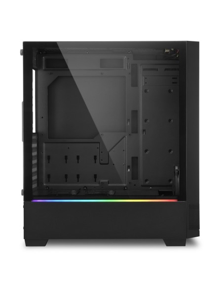 Sharkoon RGB FLOW Midi Tower Negro