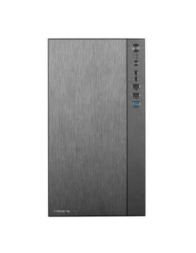 Tacens Anima ACX500, Caja Mini Torre Micro ATX, Ventilador 12cm, Fuente Alimentación 500W, USB 3.0, Negro