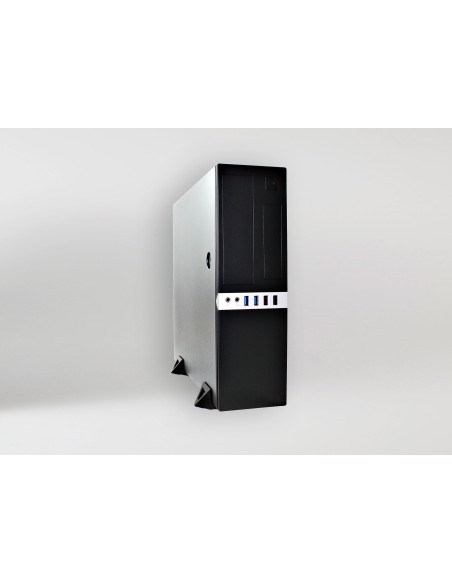 CoolBox COO-PCT450S-BZ carcasa de ordenador Perfil bajo (Slimline) Negro 300 W