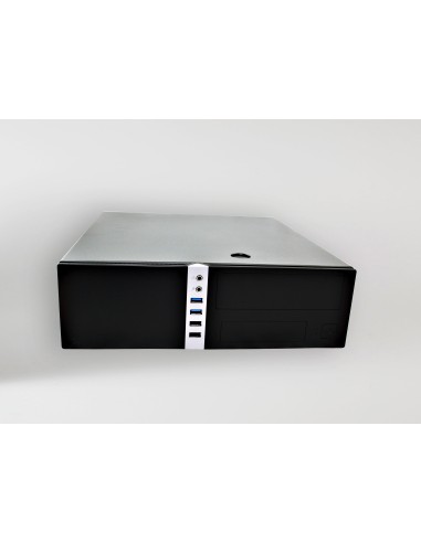 CoolBox COO-PCT450S-BZ carcasa de ordenador Perfil bajo (Slimline) Negro 300 W
