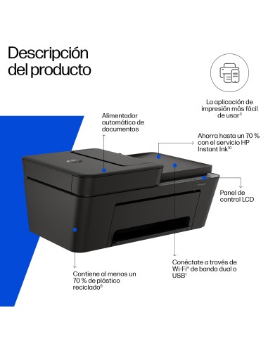 HP DeskJet 4320 Inalámbrico All-in-One Color Impresora