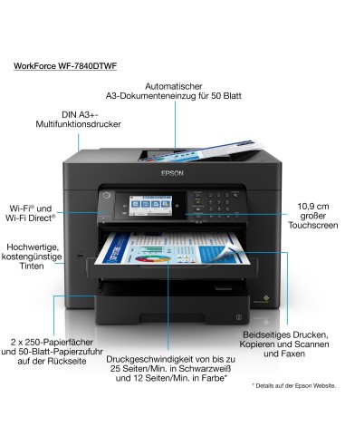 Epson WorkForce Pro WorkForce WF-7840DTWF