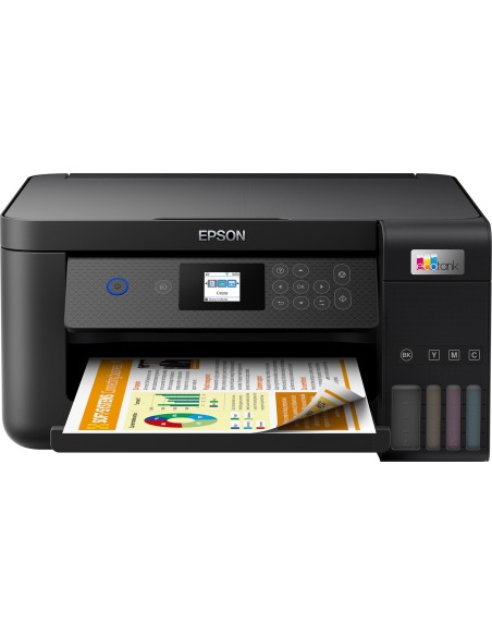 Epson EcoTank Impresora multifunción ET-2850 A4 con depósito de tinta, conexión Wi-Fi
