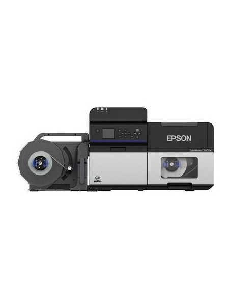 Epson ColorWorks C8000e (BK) impresora de etiquetas Inyección de tinta Color 600 x 1200 DPI 300 mm s Inalámbrico y alámbrico