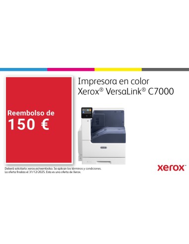 Xerox VersaLink C7000 A3 35 35 ppm Impresora doble cara Adobe PS3 PCL5e 6 2 bdjas Total 620 hojas