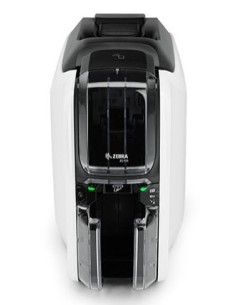 Zebra ZC100 impresora de tarjeta plástica Pintar por sublimación Transferencia térmica Color 300 x 300 DPI 2