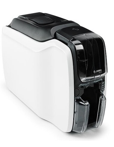 Zebra ZC100 impresora de tarjeta plástica Pintar por sublimación Transferencia térmica Color 300 x 300 DPI