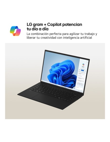 LG 17Z90T-G.AA78B ordenador portatil Intel Core Ultra 7 255H Portátil 43,2 cm (17") WQXGA 16 GB LPDDR5x-SDRAM 1 TB Unidad de