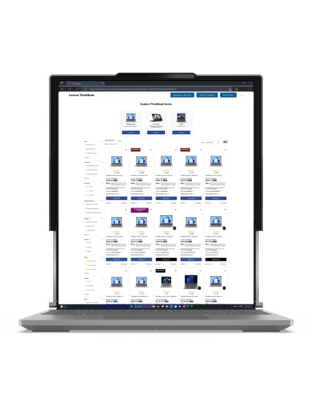 Lenovo ThinkBook Plus G6 Rollable Copilot+ PC Intel Core Ultra 7 258V Portátil 35,6 cm (14") 32 GB LPDDR5x-SDRAM 1 TB SSD Wi-Fi