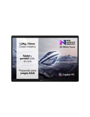 ASUS ROG Flow Z13 GZ302EA-RU008W - Ordenador Portátil Gaming de 13.4" 2.5K 180Hz (AMD Ryzen Al Max+ 395, 32GB RAM, 1TB SSD,