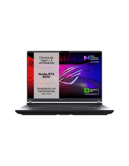 ASUS ROG Strix G16 G615JPR-S5003 - Ordenador Portátil Gaming de 16" WQXGA 240Hz (Intel Core i7-14650HX, 32GB RAM, 1TB SSD,