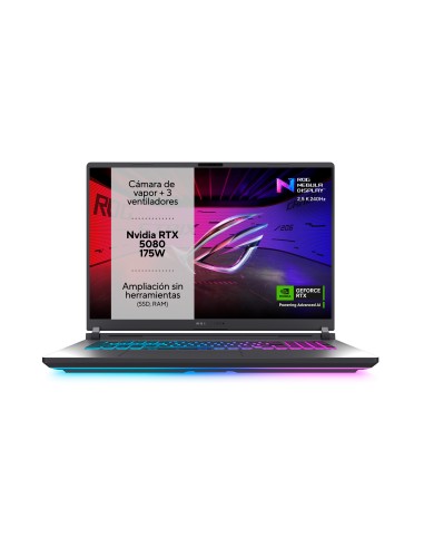ASUS ROG Strix G18 G815LW-S9046 - Ordenador Portátil Gaming de 18" WQXGA 240Hz (Core Ultra 9 275HX, 32GB RAM, 1TB SSD, RTX 5080