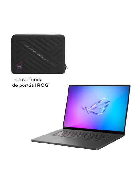 ASUS ROG Zephyrus G16 OLED GU605CW-QR127W - Ordenador Portátil Gaming de 16" WQXGA 240Hz (Intel Core Ultra 9 285H, 64GB RAM,